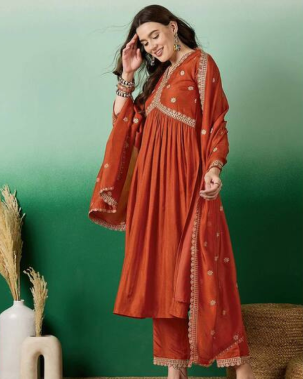 A-Line Kurta Set