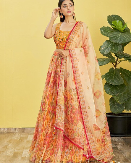 Yellow Lehenga
